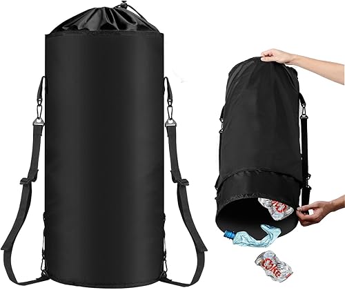 Miniatura 1 de AngLink Bolsa de basura portátil para lancha, plegable 600D, bote de basura para lanchas de pesca, accesorios esenciales, bolsas de almacenamiento