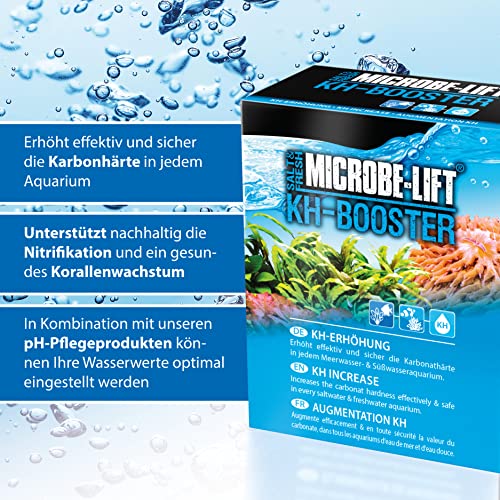 MICROBE-LIFT KH-Booster - 1000 g - Erhöht gezielt die Karbonathärte in Aquarien, stabilisiert pH-Werte, für EIN gesundes Lebensumfeld in Meer- und Süßwasseraquarien. – Bild 6
