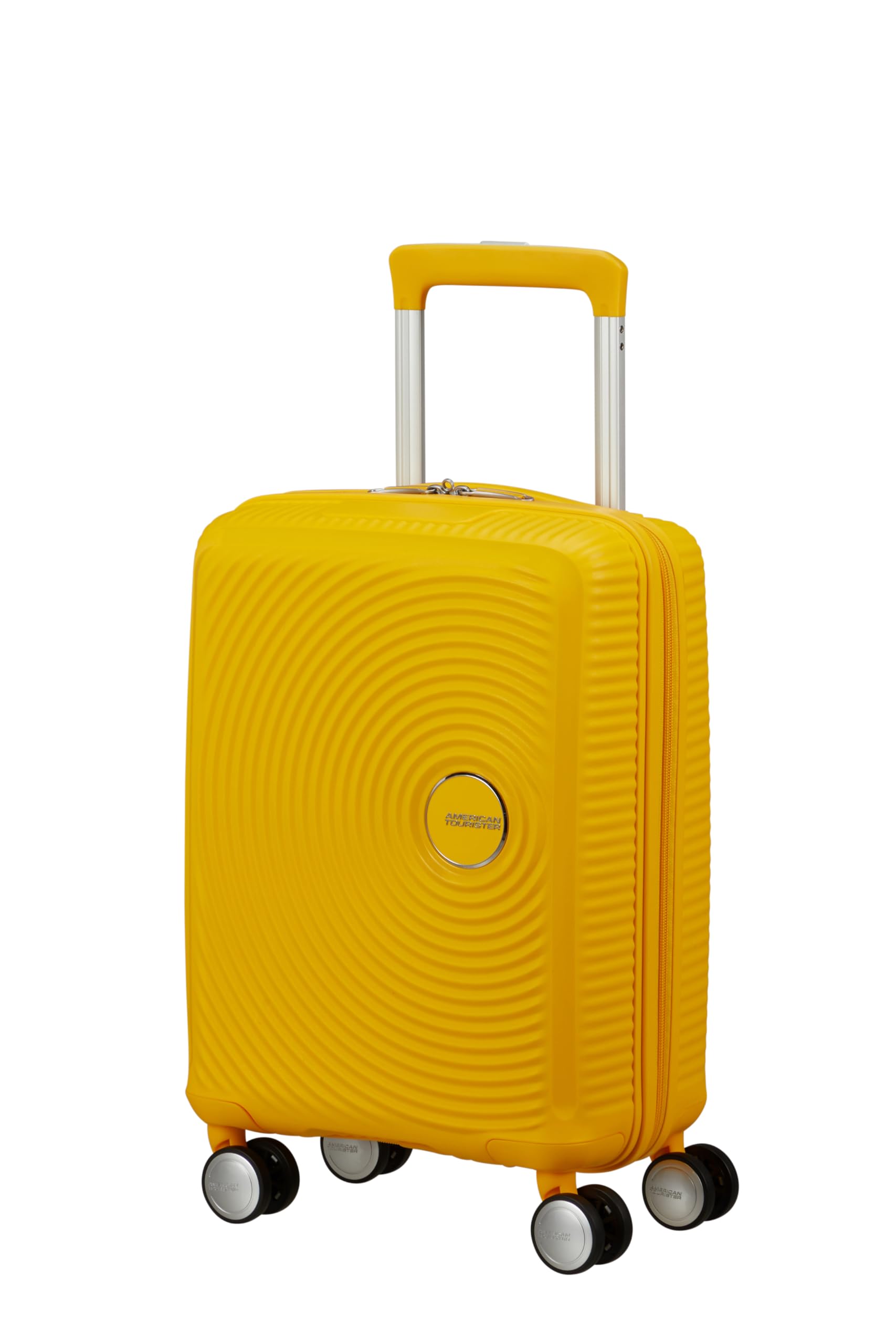 American Tourister Soundbox Mini - Spinner XS, Kindergepäck, 47 cm, 22 L, Gelb (Golden Yellow)