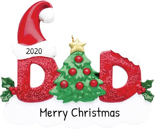 Vista 24 de Adorno familiar personalizado – Adorno de Navidad para árbol de Aunt 'Best Aunt Ever' 2024