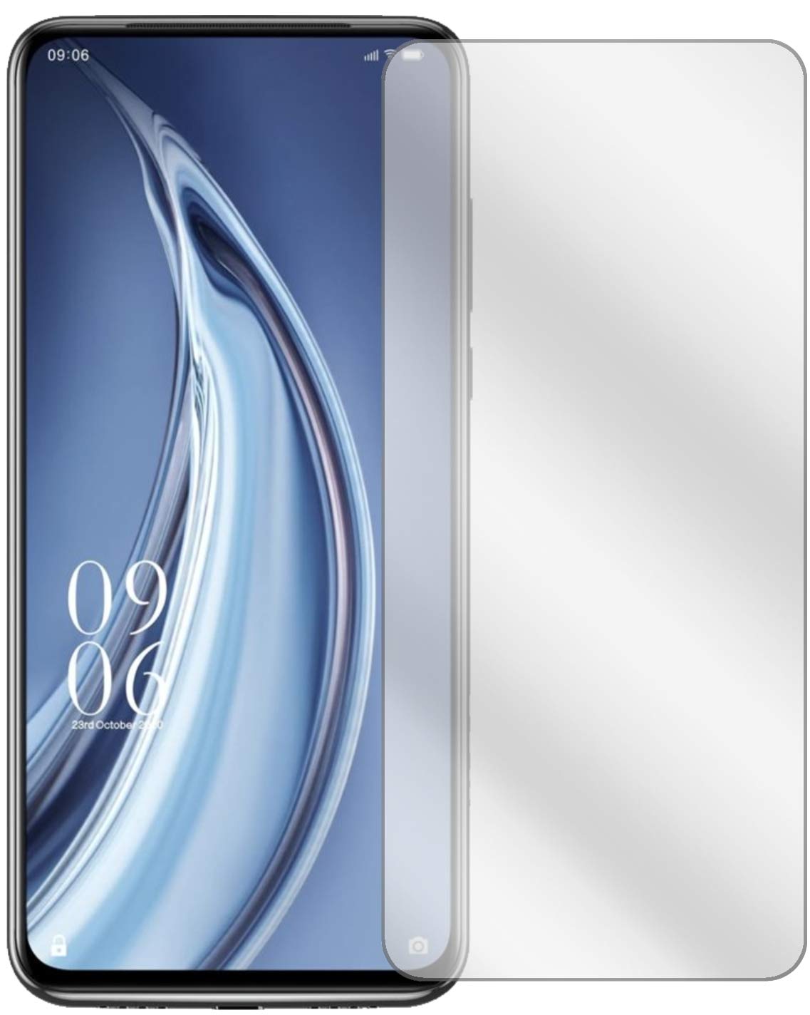 Dipos Pellicola Protettiva Per Elephone S8 (2 Pezzi), Crystalclear, Taglio Laser, Made In Germany - 2