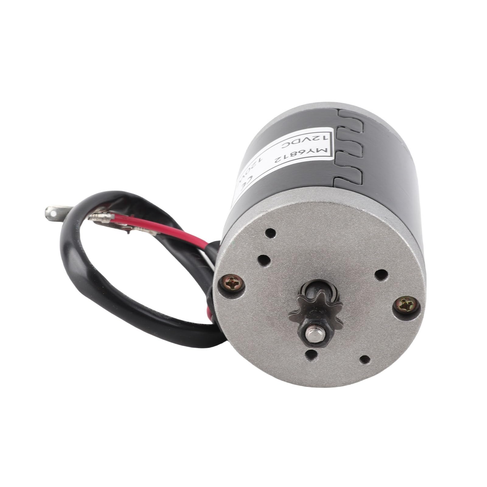 For My6812B 12 Motor, My6812 12V 120W High Speed Small Brush Motor With Belt Pulley Electric Scooter E Bike Accessory