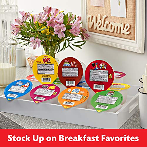 image for Kellogg Cereal Variety Kellogg's Portable Cereal Variety Pack - 9 Asso