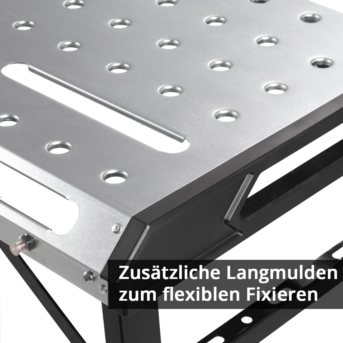 STAHLWERK Mobiler Schweißtisch AWT-930 ST, 1068 x 532 mm, höhenverstellbar