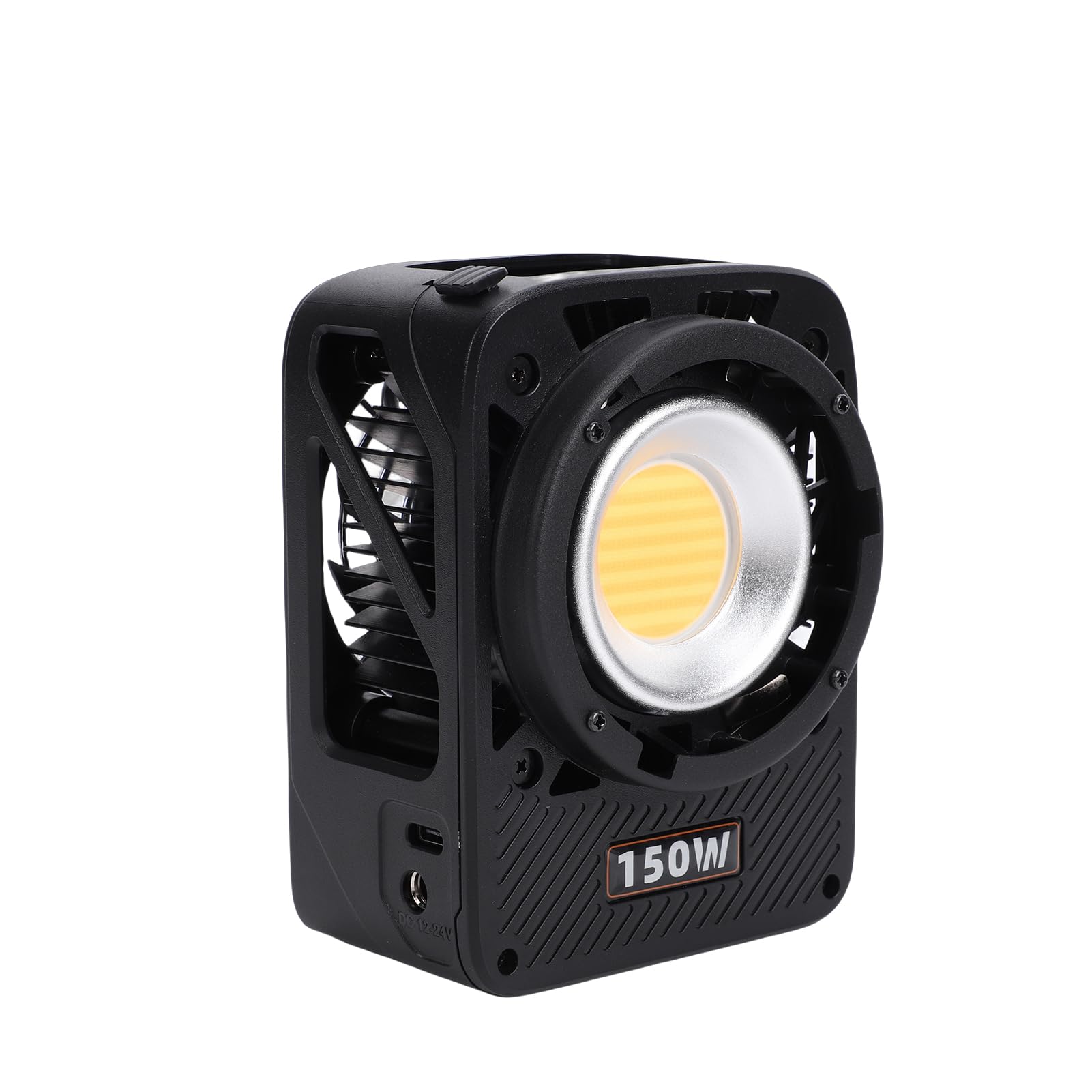 Luce Video LED COB da 150 W Bicolore Portatile per Fotografie, Streaming Live e Interviste 11 X 8 X 7 Cm (Spina europea)