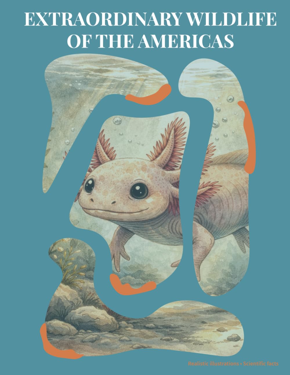 EXTRAORDINARY WILDLIFE OF THE AMERICAS: A realistic coloring book for curious minds