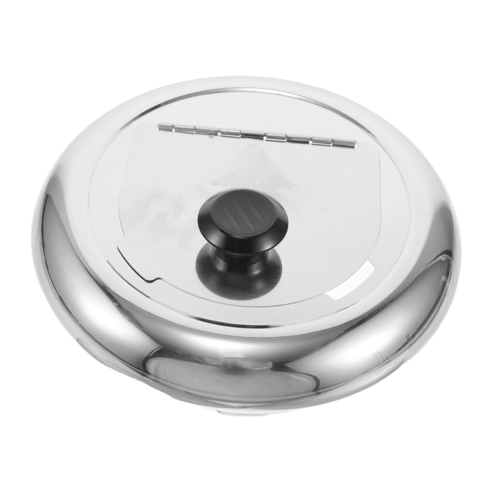 Alipis Tapa Termo Cubiertas De Repuesto para Calentadores De Sopa. Cubierta De Utensilios De Cocina Eléctricos Tapas para Olla De Sopa Tapa De Cocina Térmica Acero Inoxidable Silver