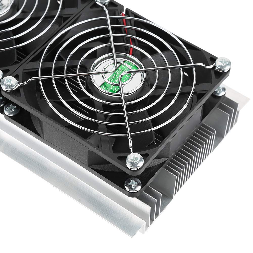 12V 12A Termoelettrico Peltier Refrigerazione di Raffreddamento A Semiconduttore Refrigerazione di Raffreddamento Kit FAI DA TE Mini Condizionatore D'aria Frigorifero