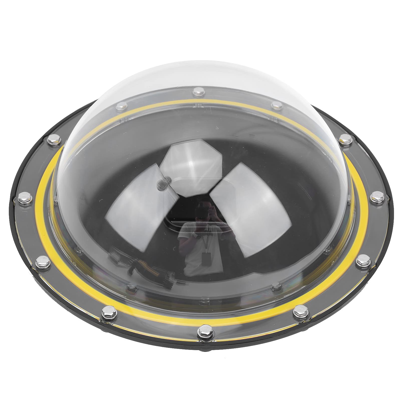 Fisheye Sphere - Funda Impermeable para Cámara de Acción 30 M, IP68, Plástico PC de 7,3 Pulgadas