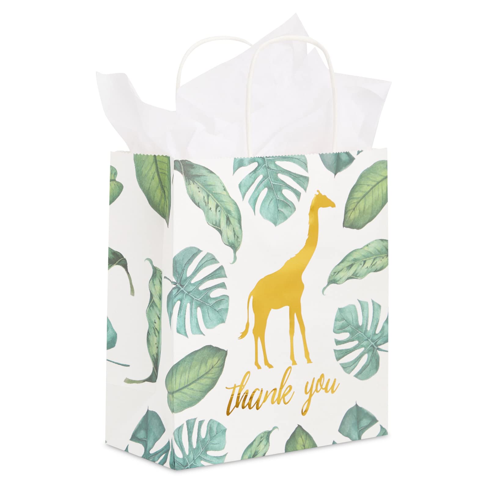 Buy Safari Party Favor Gift Bags for Jungle Themed Baby Shower, Wild