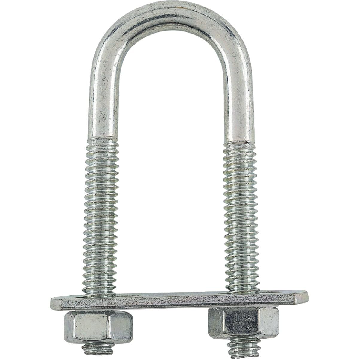 ゆゆ Everbilt 1/4 x 2-1/2 x 3-1/4-in U Bolt in Zinc - 1pc | The