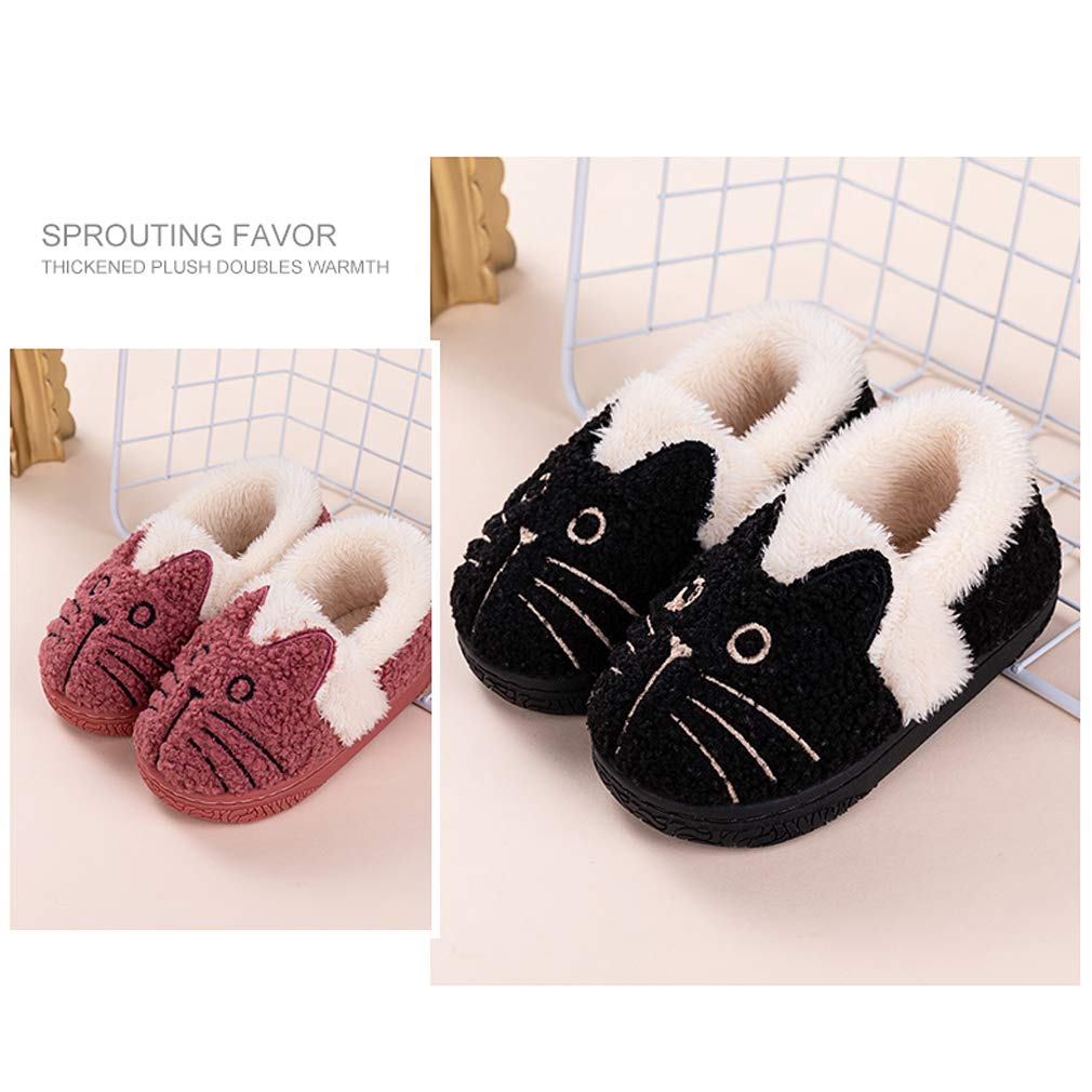 KVbabby Pantofole Bambino Invernali Pantofole Ragazze Ciabatte Bambine Warm Scarpe di Cotone Antiscivolo Interne Slipper Donne Panda Comode