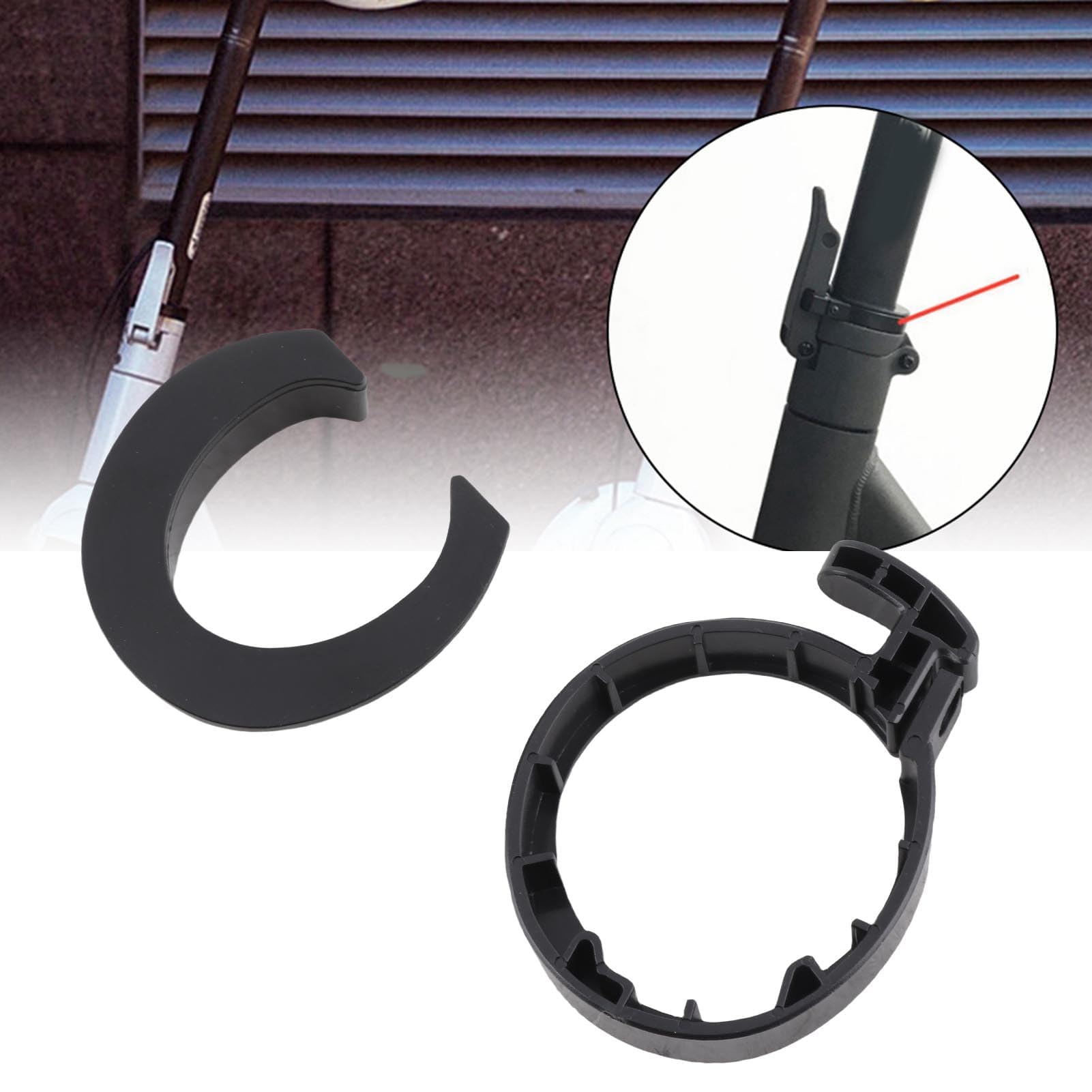 Anello di bloccaggio pieghevole per scooter elettrico, anello di bloccaggio anello di bloccaggio pieghevole rotondo per scooter elettrico rotondo anteriore rotondo per Max G30
