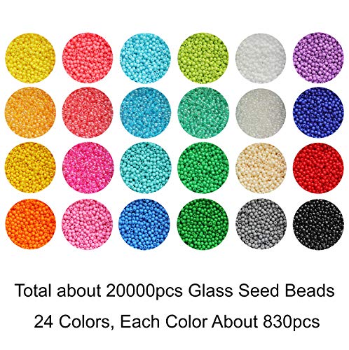 Bala&Fillic Dimensione 2 mm Seed Beads for Making