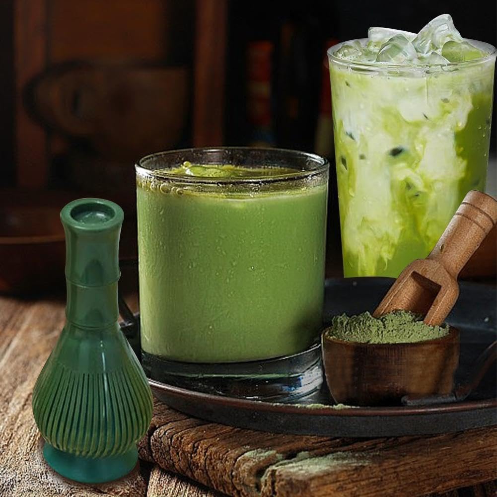 Fouet à Matcha Réutilisable En Résine ABS - Tête Amovible, Lave-vaisselle, Pour Préparer Un Matcha Mousseux - 8