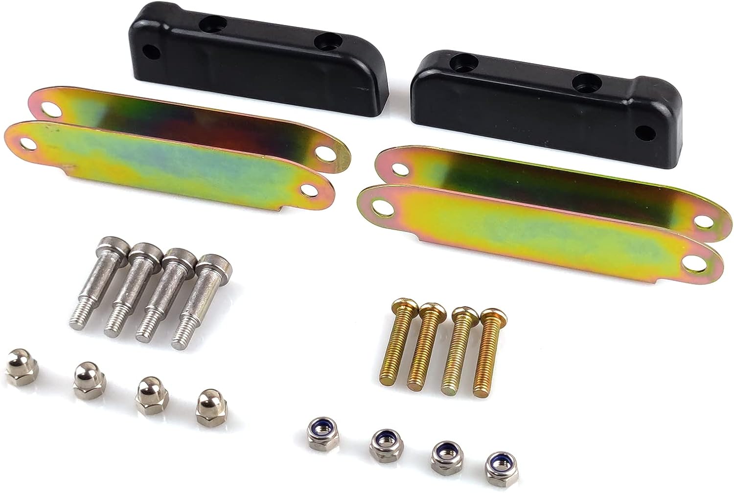 Soft Top Rear Bow Hinge Fits for Suzuki Samurai and SJ410 All Model Years, Full Kit - Both Sides