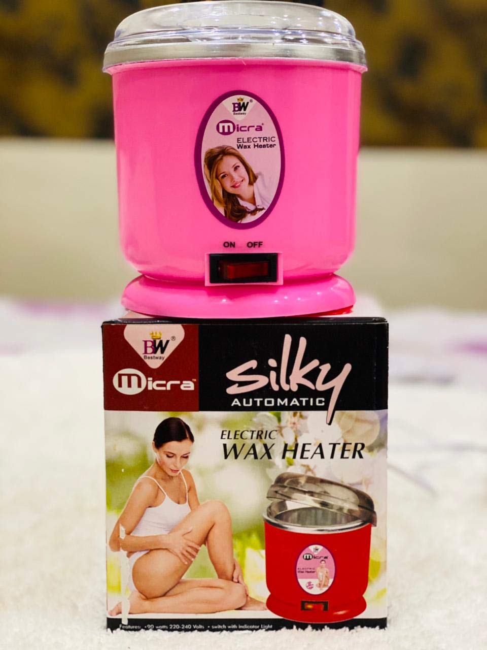 MICRA SILKY AUTOMATIC ELECTRIC WAX HEATER Amazon.in Health