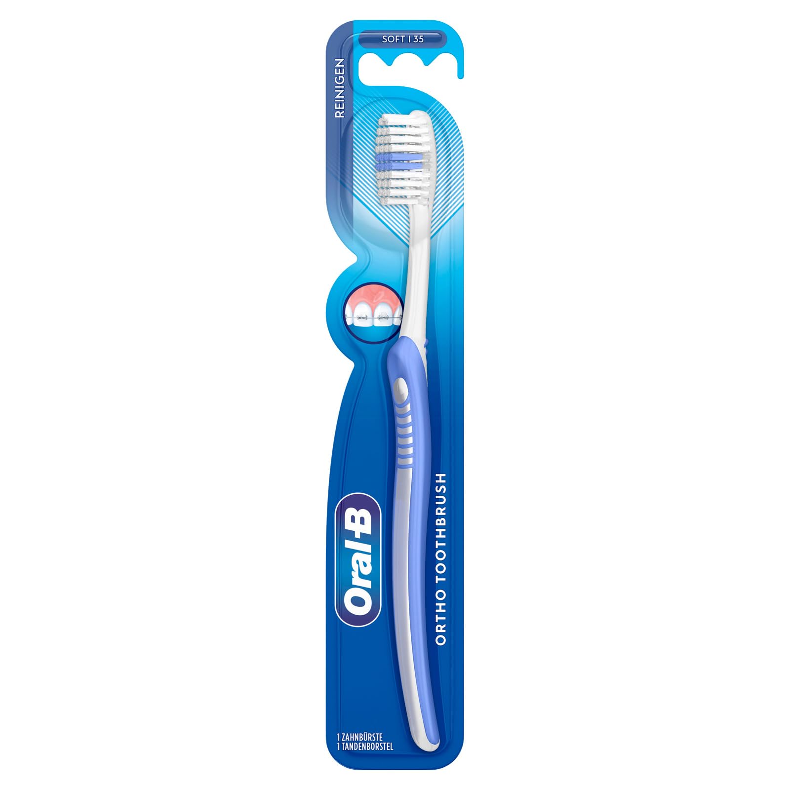 Oral-B Toothbrush Orthodontic 35 Soft, 1 piece : Amazon.nl: Health