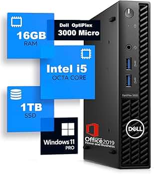 Amazon.co.jp: Dell デルOptiPlex 3000 Micro 第12世代 Core i5 / 16GB