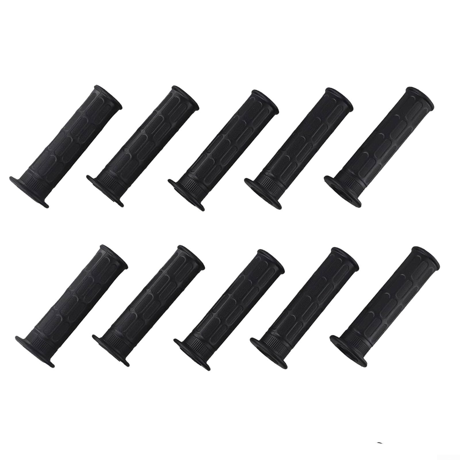 10PC Rubber Handle Covers For Garden Tools And Agricultural Equipment Replacement Grips To Enhance Grip(124X 24 mm)