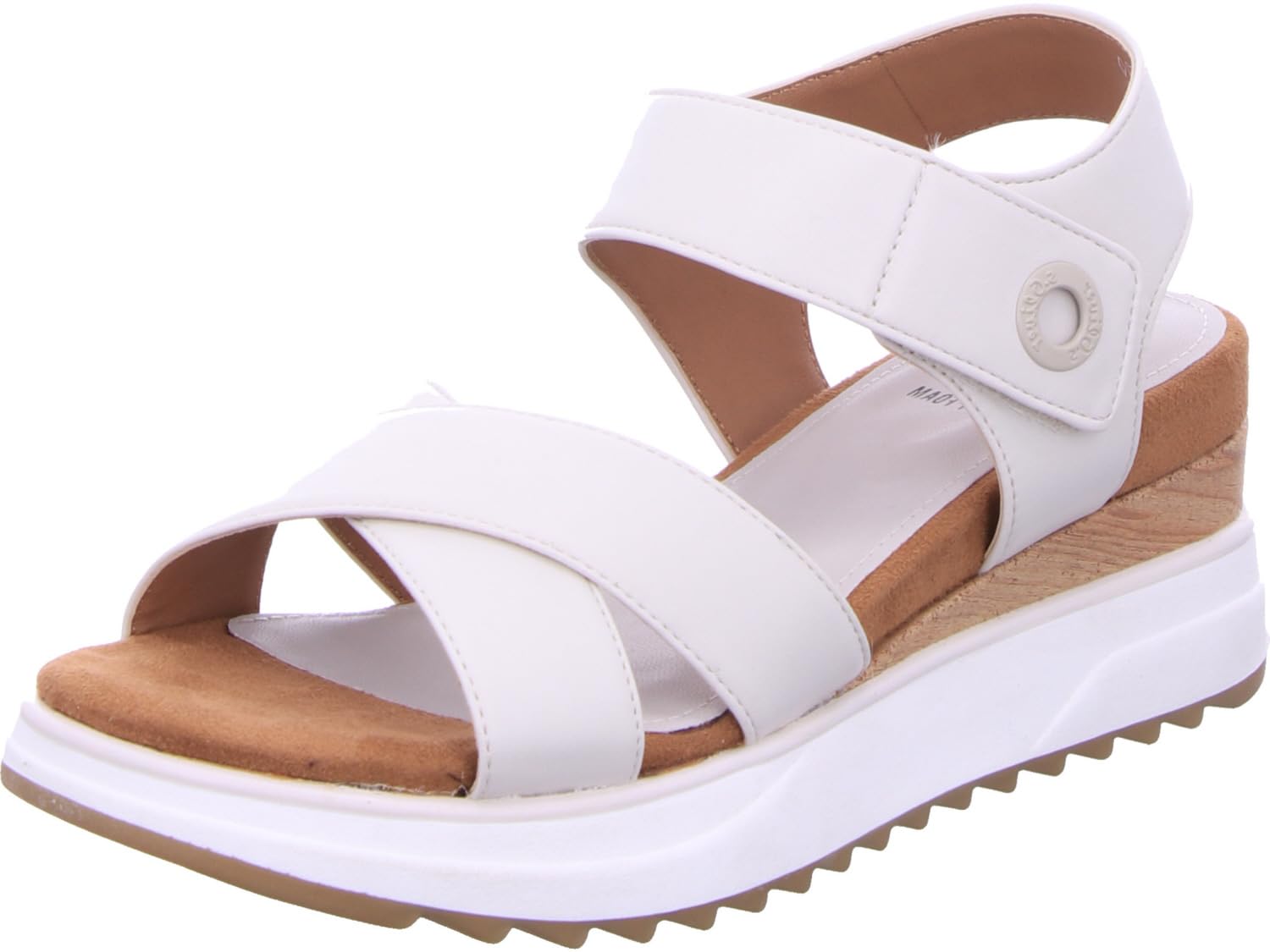 s.Oliver 5-5-28708-38, Wedge Sandal, OFFWHITE,
