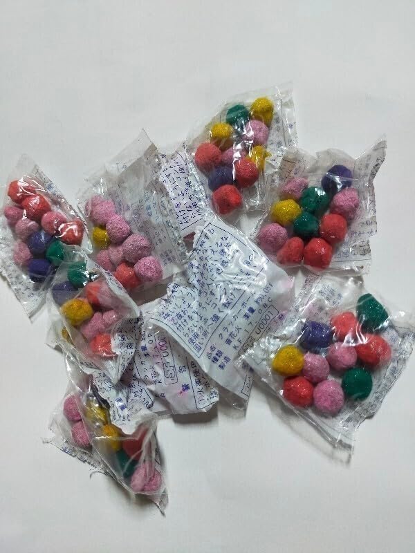Amazon.co.jp: クラッカーボール 駄菓子屋 昭和レトロ 玩具 10袋 100個