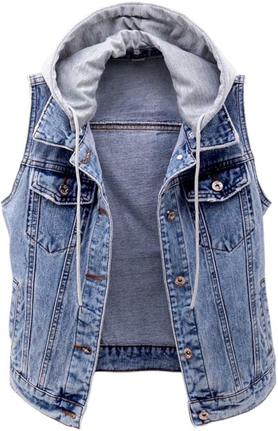 denim jacket hoodie women
