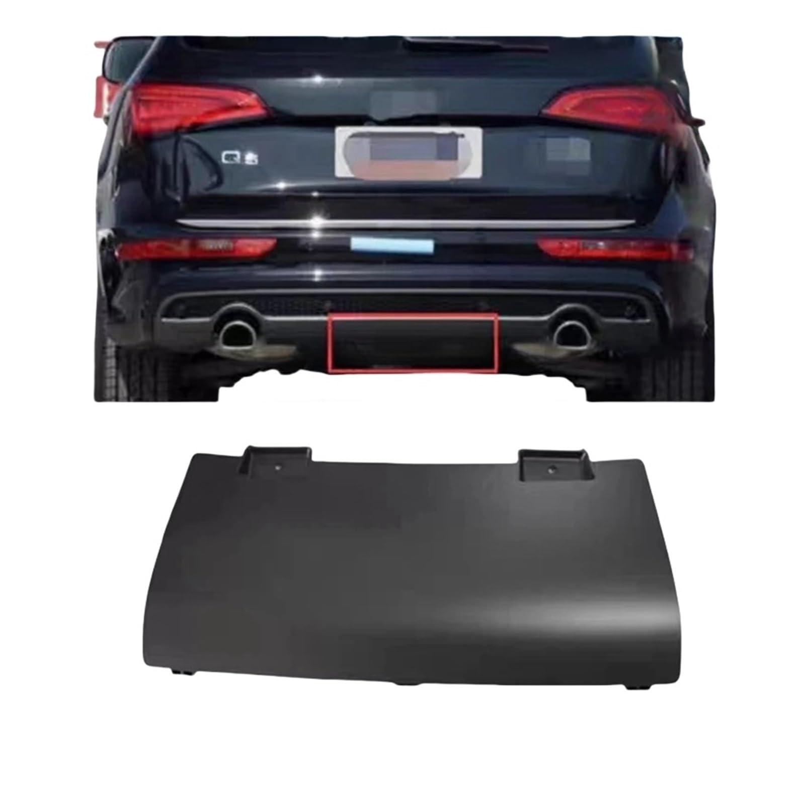 Compatible For Audi Q5 2013-2017 Sports Version Rear Bumper Tow