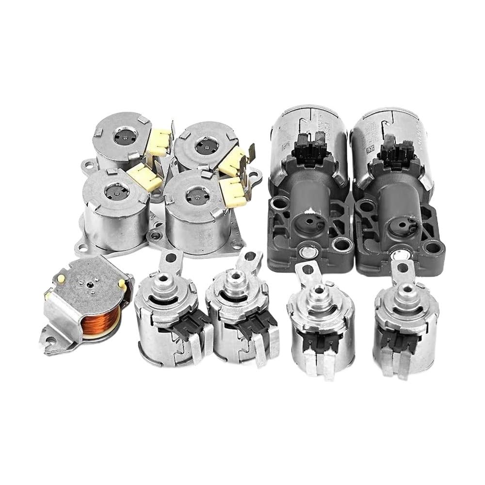 Wxnlbb Ivory 02E Dq250,02E927770al,02E325025aj,Dsg 6-Speed Transmission Solenoid Valve Compatible With A-U-D-I A3 Q3 Tt Compatible With Vw Touran Golf Passat Dw-Sol-00