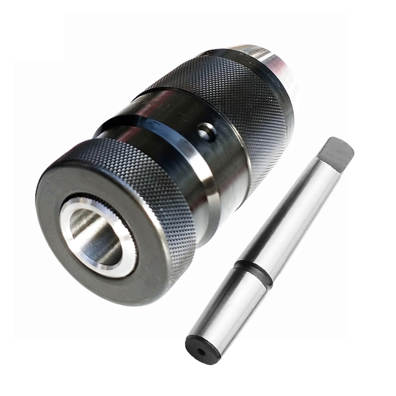 Geevorks Boorhouder MT B16 1-16 mm zonder sleutel – Arbor Grinder Converter Chuck met type één handgreep voor draaibank boren