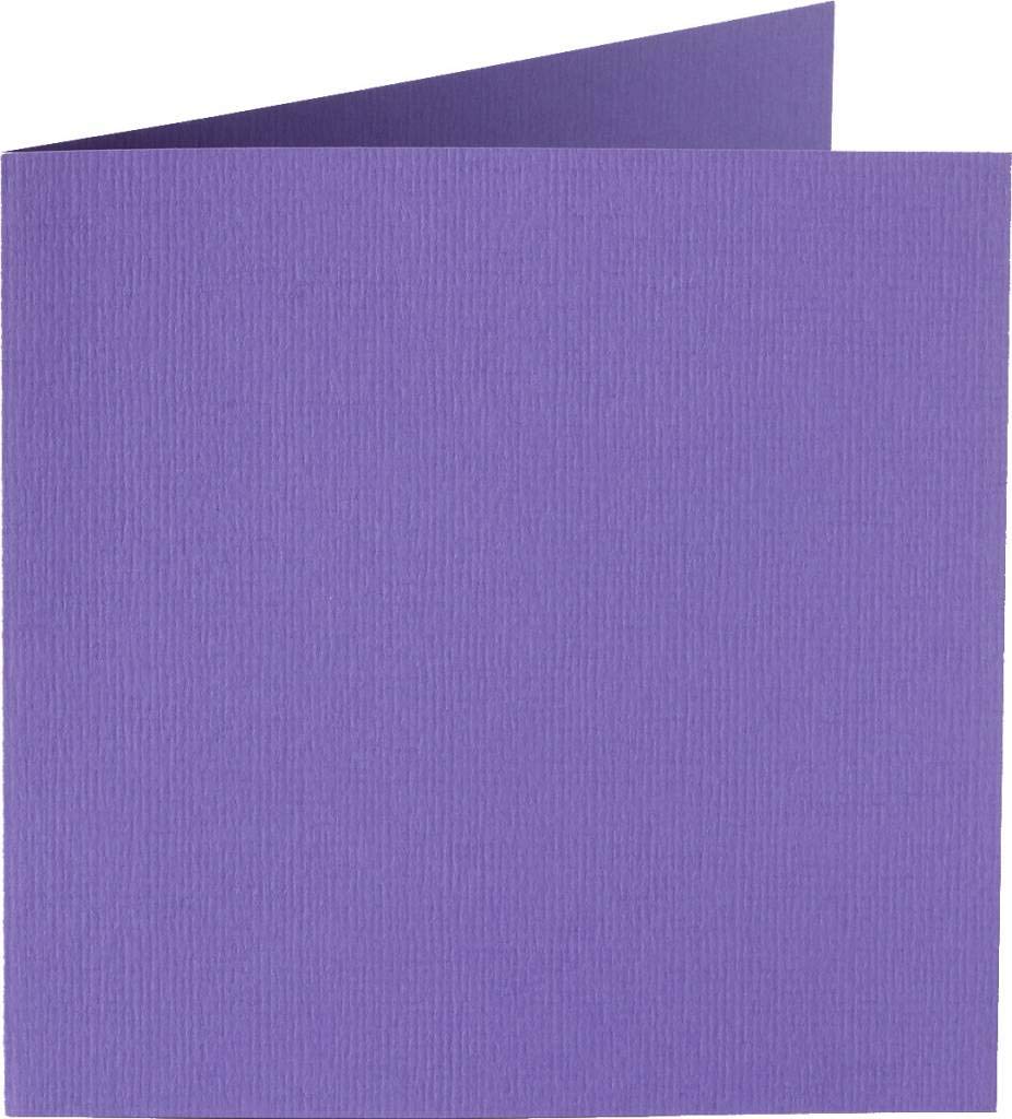 Papicolor 6X Double Card 132X132mm Dark Purple