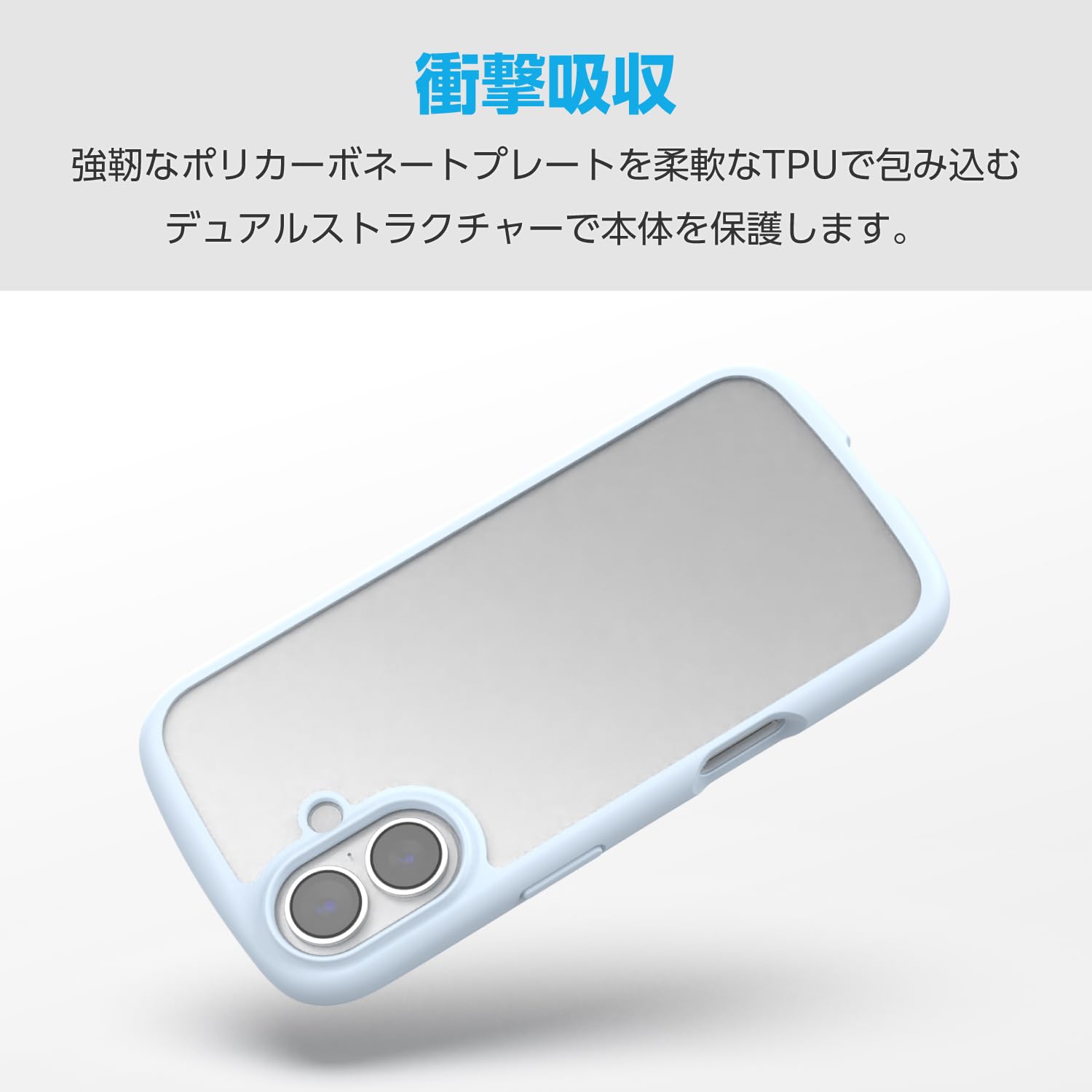 Amazon.co.jp: エレコム AQUOS wish5(SH-52F) ケース カバー 透明 耐