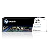 HP 202A Black Toner Cartridge for HP Printers | Works with Color LaserJet Pro M254; Color LaserJet Pro MFP M281 Series | CF500A