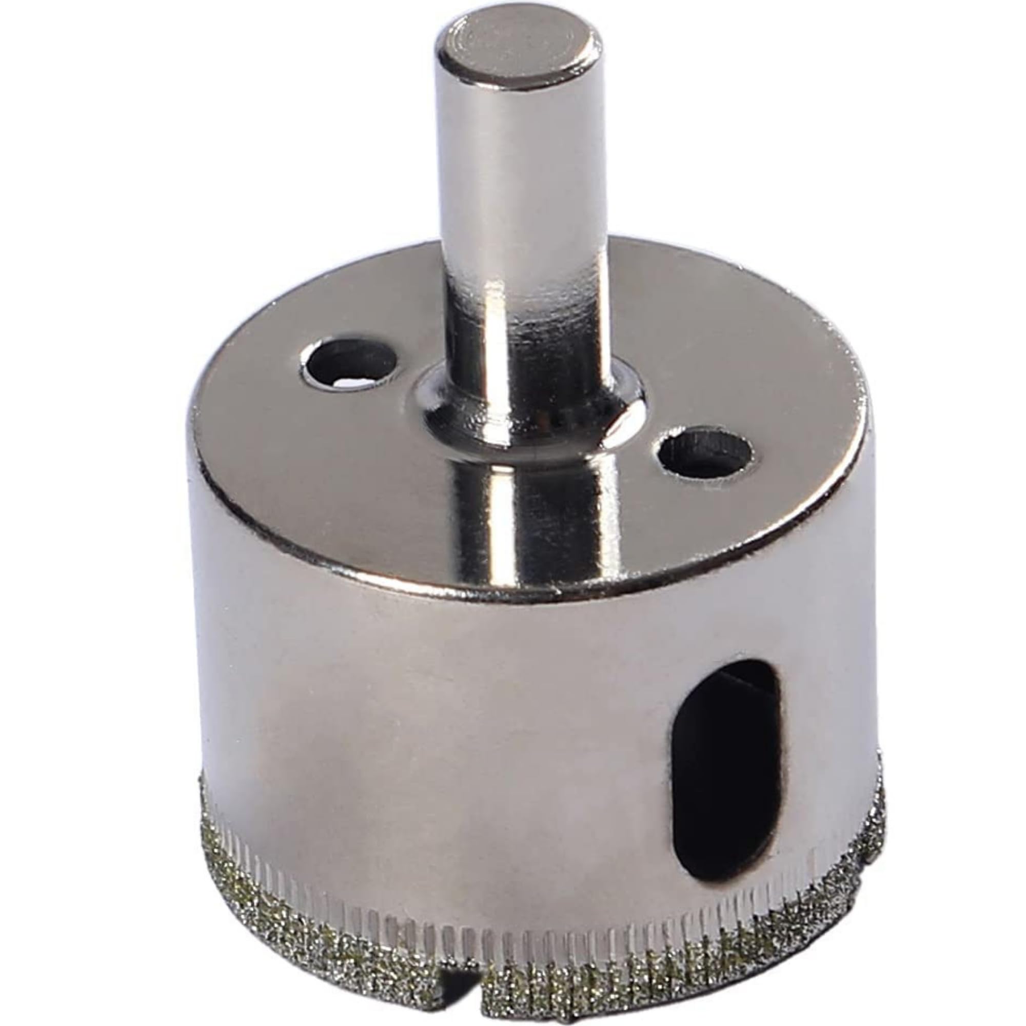 Drilax 1-5/8 Inch Diamond Hole Saw | 3/8" Standard Shank | for Shower Valves, Recessed Lights, Glass Jug Lamps | Drills Tile, Granite, Glass, Stone