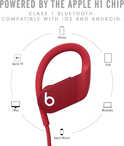 Miniatura 9 de Beats by Dre Powerbeats MWNW2LLA - Auriculares de diadema, color blanco