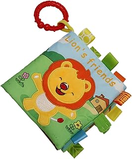 SHOWERORO 1 Peça Livro De Pano De Bebê Livro De Pano De Desenho Animado Diário De Pano De Bebê Livro De Bordado De Bebê Livros Infantis Livro Para Crianças Brinquedos De Desenvolvimento