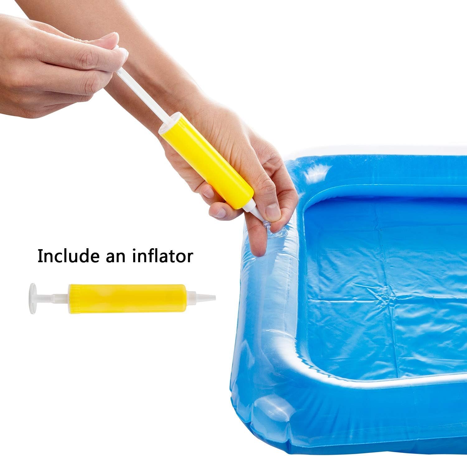 Giocattolo Pesca Magnetico 45 pezzi Fishing Game Magnetico Giocattolo da Bagno Canne da Pesca Giocattolo con Piscina Gonfiabile Giocattolo Divertente all'Aperto Regali Ottimi per Bambini
