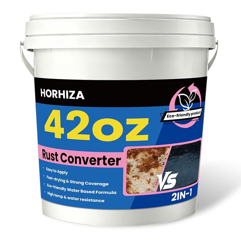 Conversor de Ferrugem e Primer para Metal HORHIZA 2 em 1, 1,24 L