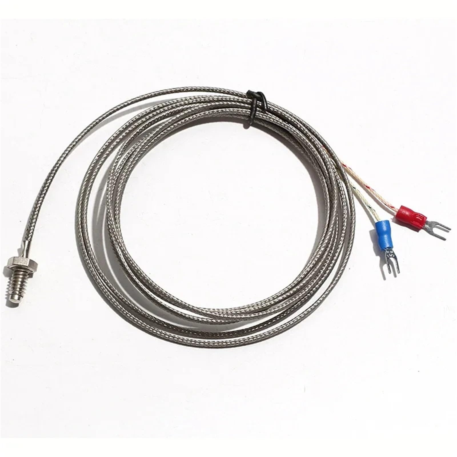 Resistencia térmica M6 tipo tornillo con sensor de temperatura K/E/J de 1 a 5 metros 5