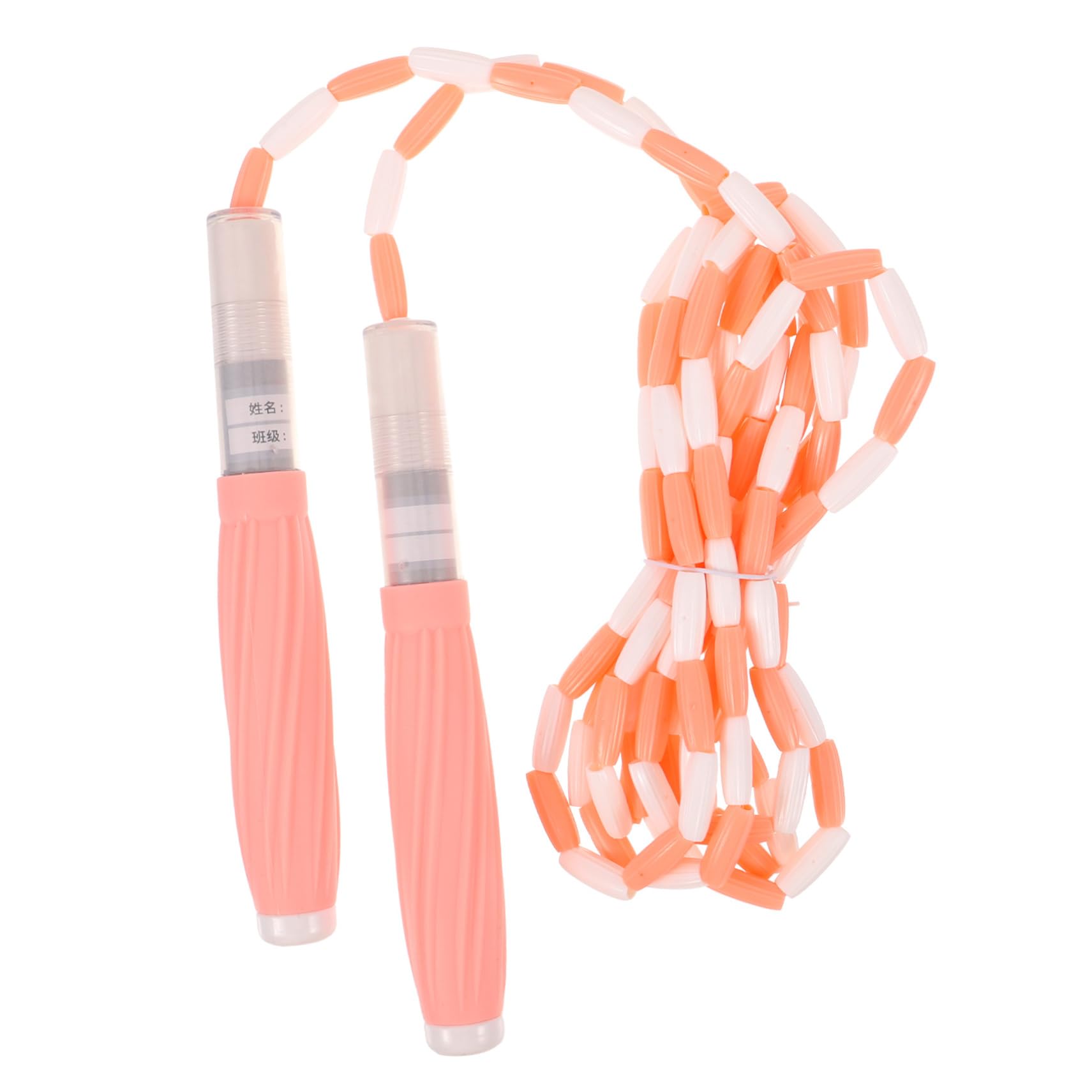 Toddmomy Cuerda de Saltar de bambú Saltando Saltar Cuerdas para Hacer Ejercicio sin Cuerda Beaded Jump Rope Jumping Rope Los saltan la Cuerda. Cuerda Saltar Abdominales de Silicona