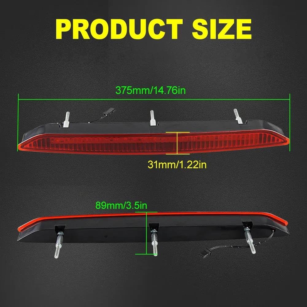 Derde Remlicht OEM: 63256930246 63256917378 VOOR BMW E85 Z4 2002-2009 Auto Remlicht LED Derde Achterlicht Achter Lamp Montage Derde Remlicht Achter(Rood
