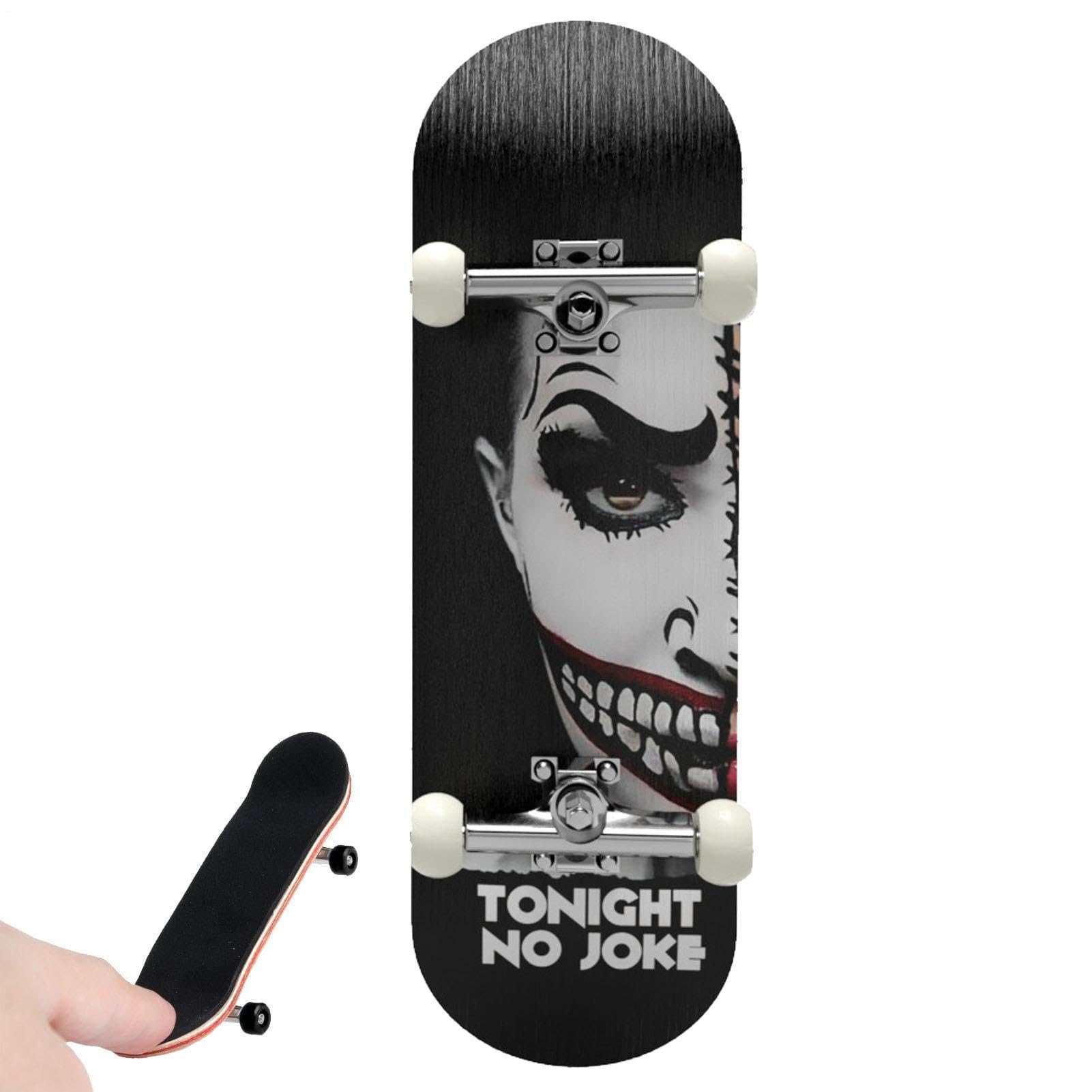 Fingerboard Skateboard, Maple Wooden Alloy Fingerboard, Mini Finger Toys, Upgrade Ball Bearing Wheels - Image 8