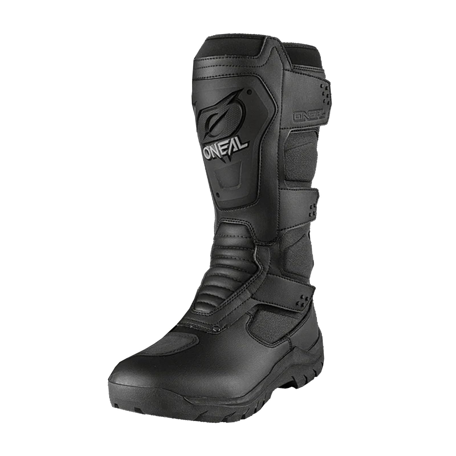 stivali da moto in pelle da corsa sole gomma