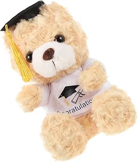 HONMEET Urso De Formatura Brinquedos De Pelúcia Cachorros De Pelúcia Para Crianças Bichos De Pelúcia 2023 Formatura Ursinho De Formatura Boneca Animal De Formatura Adorável