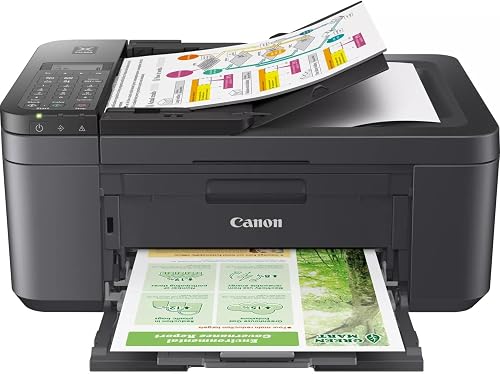 Canon Pixma TR4645 4-in-1 Wireless Colour Inkjet Printer with ADF