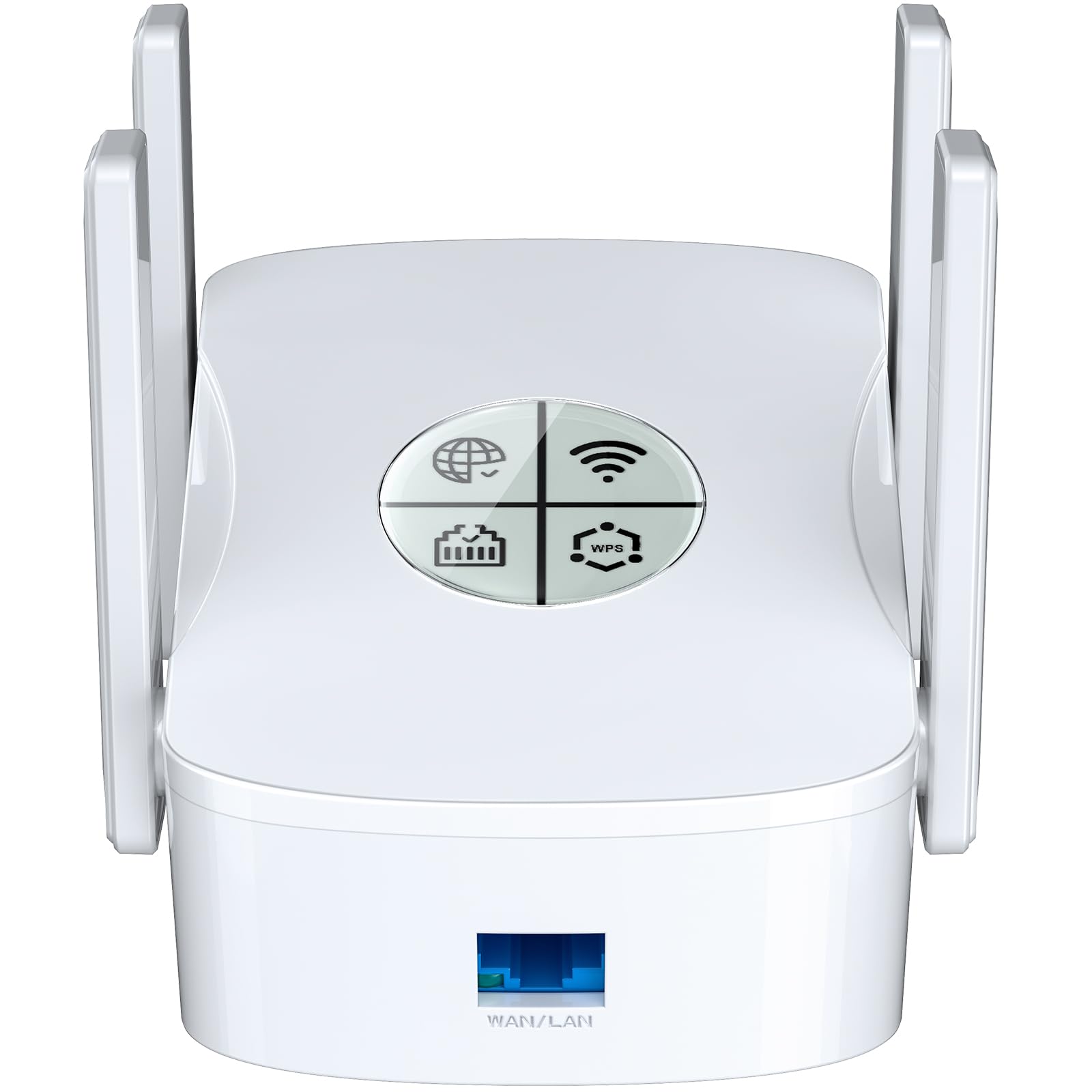 WiFi 6 Extender Signal Booster Internet Booster for Home Dual-Band