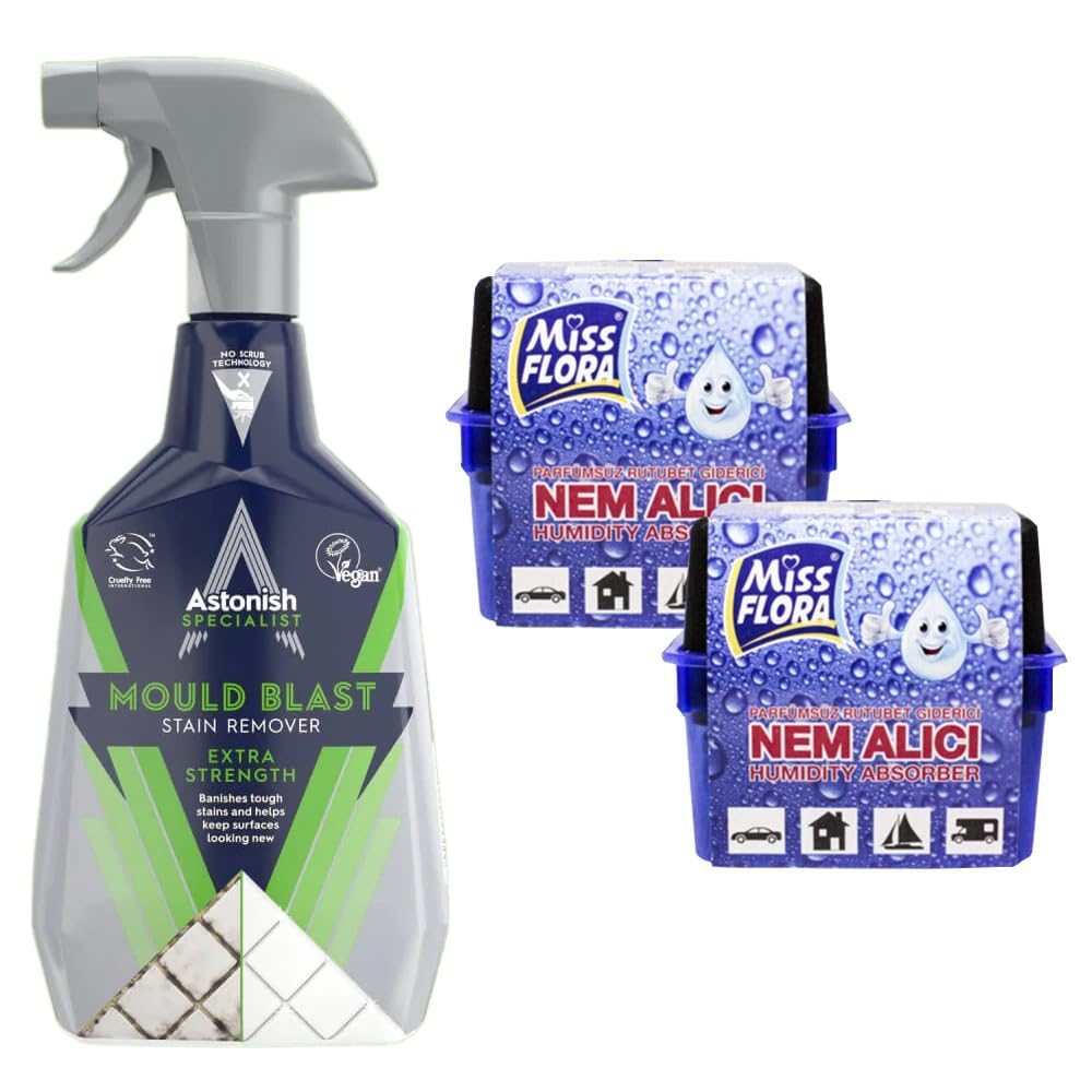 Astonish Küf Temizleyici 750 Ml + 450 G Nem Alıcı 2 Adet