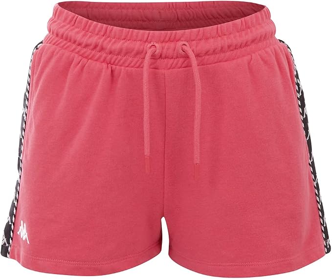 Kappa Shorts, Pink, M Women's : Amazon.it: Moda