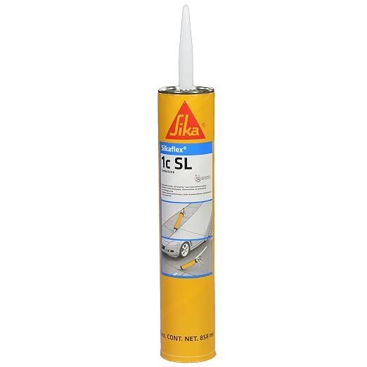 Sikaflex 1c SL Sellador autonivelante de poliuretano 29 oz, pack de 12, color piedra caliza miniatura 6