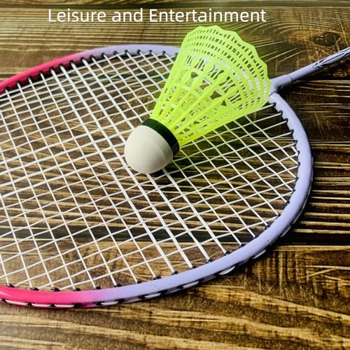LIUTOVO 24 Packs Nylon Badminton Shuttlecocks Birdies Nylon Feather Shuttlecocks Badminton Birdies Great Stability & Durability Indoor Outdoor Sports Hight Speed Training Badminton Balls